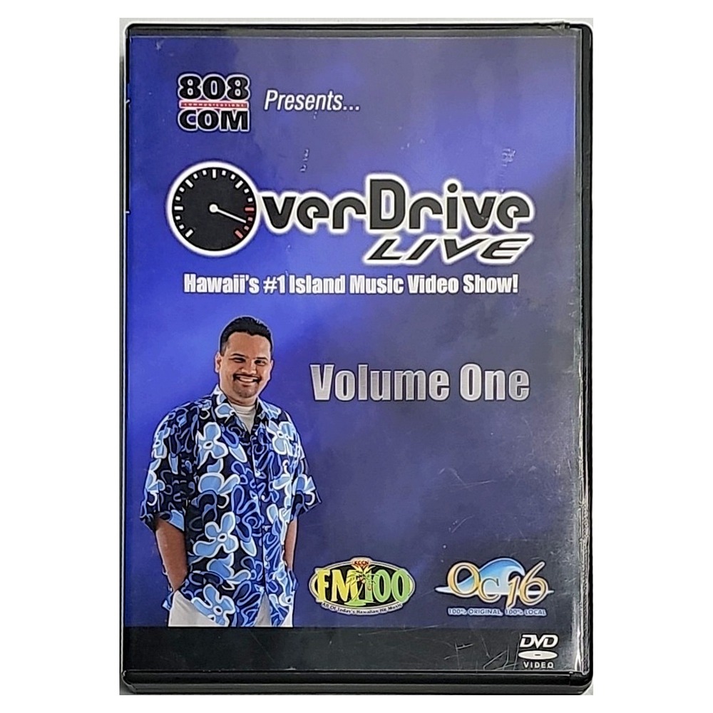 OverDrive LIVE Volume One Hawaii Music Video DVD Pacific Island Style‎